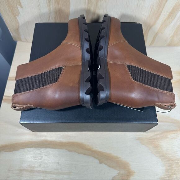 Sorel Tan Wedge Ankle Booties - Picture 3 of 7